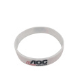 Eco-friendly Printed Custom Logo Rubber Bracelet Wrist Band Silicone Wristband